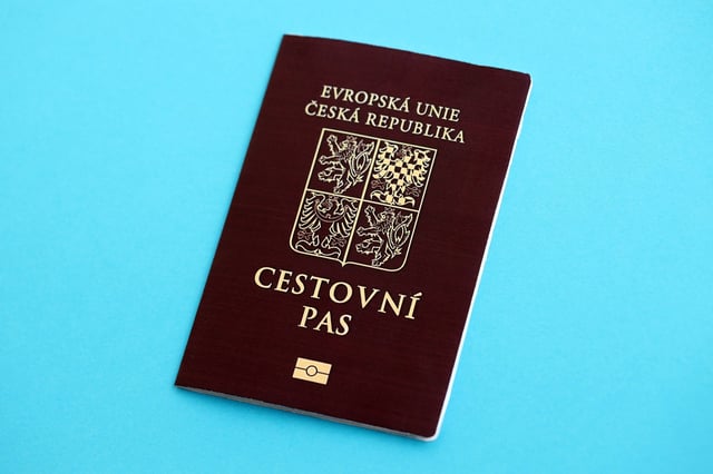 Czech Biometrical Passport