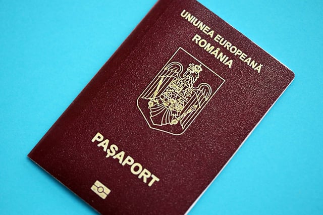 Romanian Passport Book