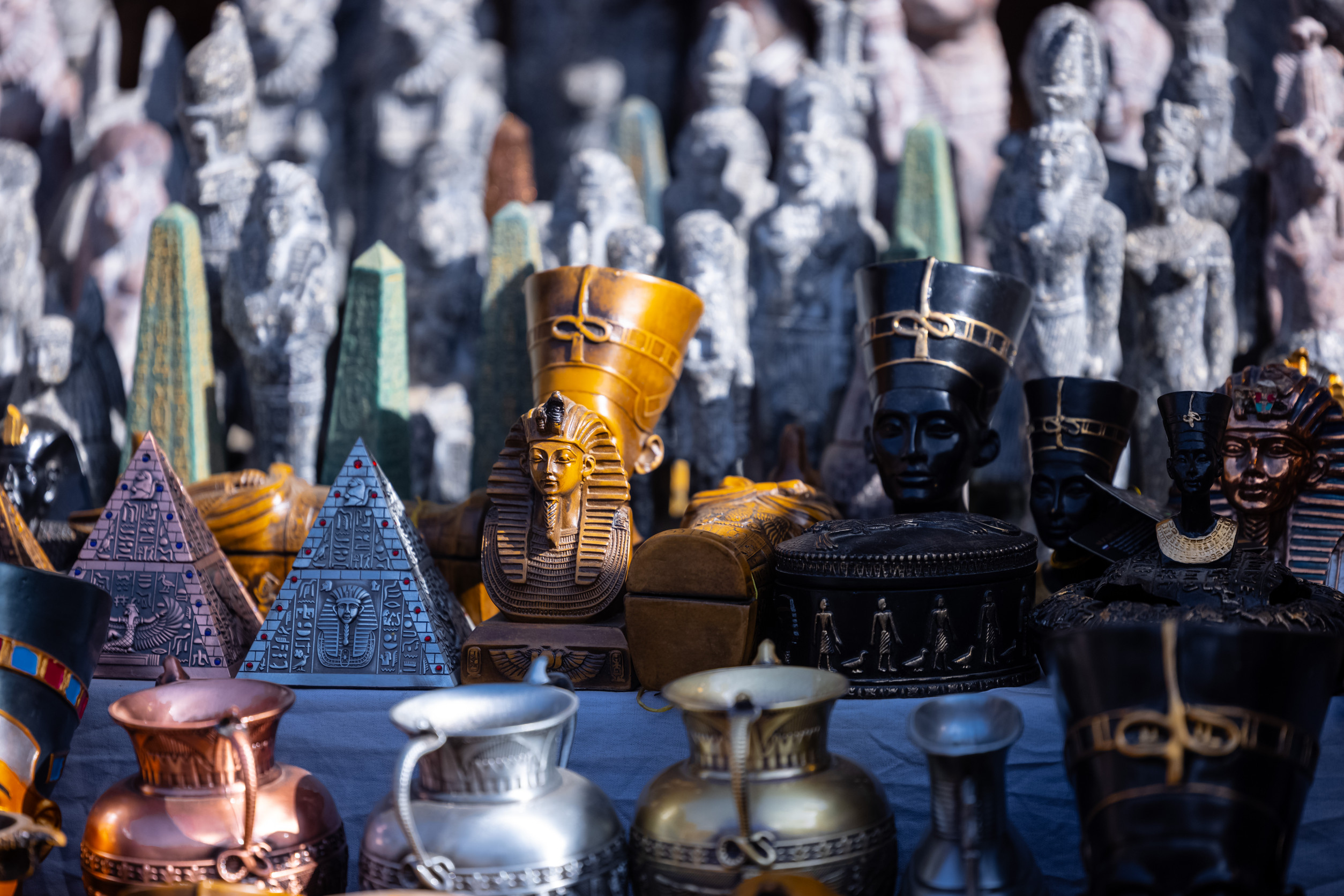Egyptian souvenirs at surajkund craft fair