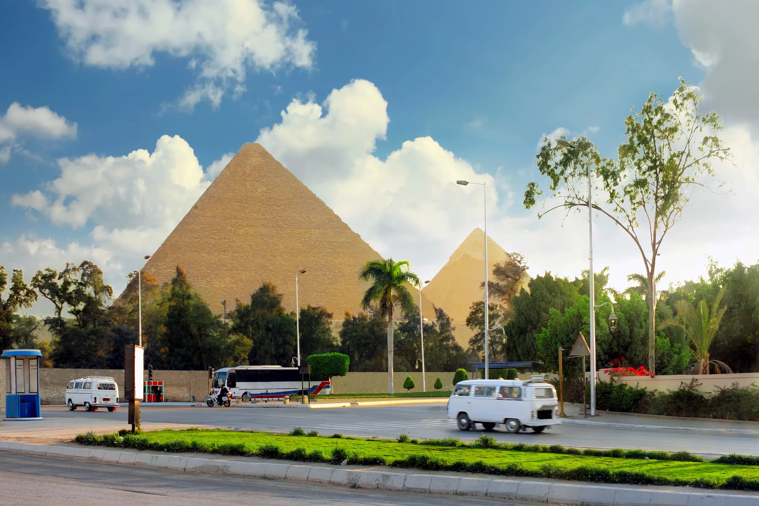 giza town suburb of cairo city egypt