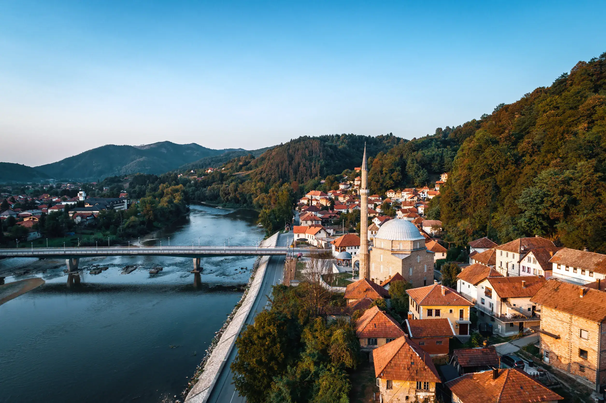 jusuf pasha kursumlija mosque and old town of maglaj in bosnia and herzegovina