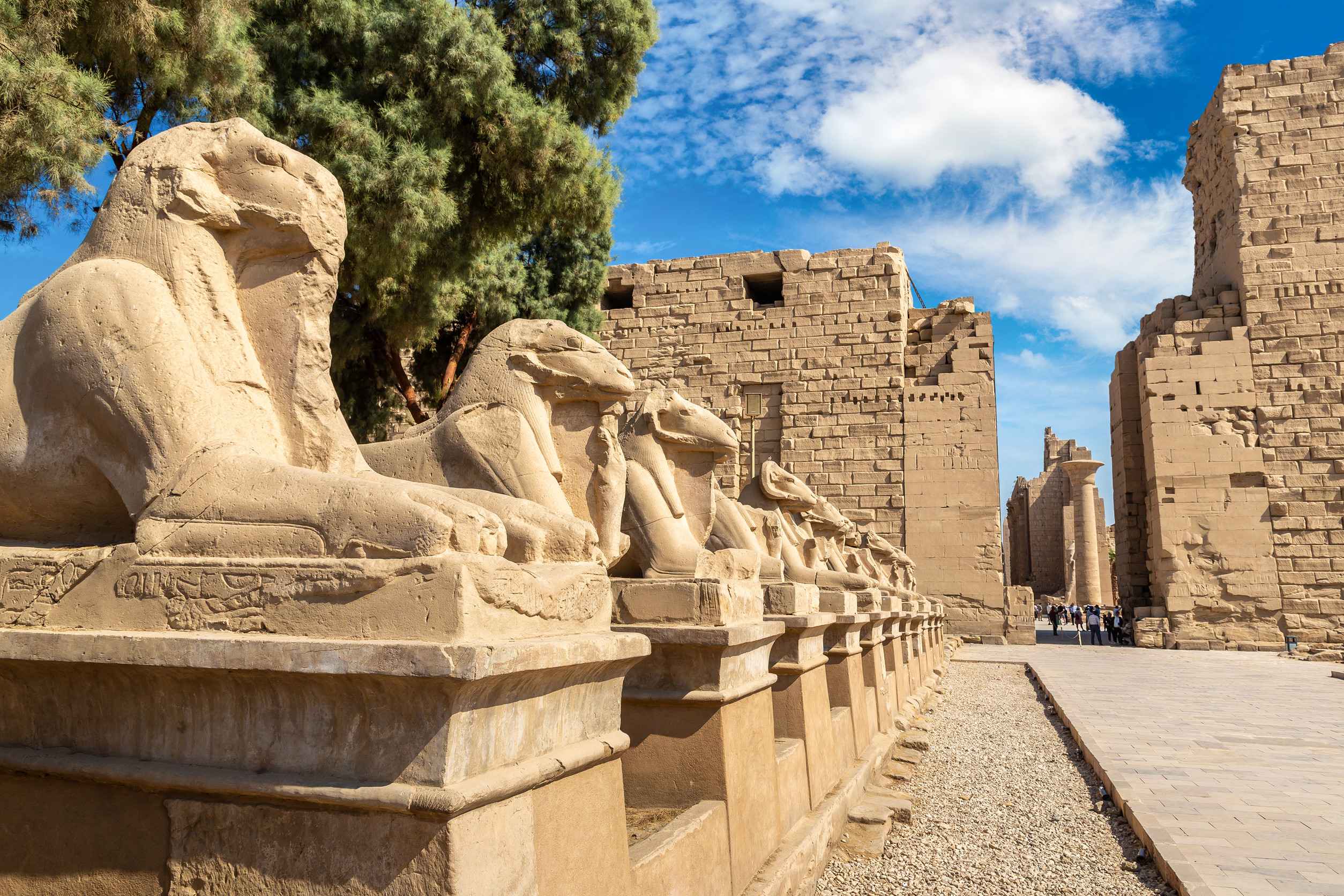 Храм Карнак в Луксоре, Египет