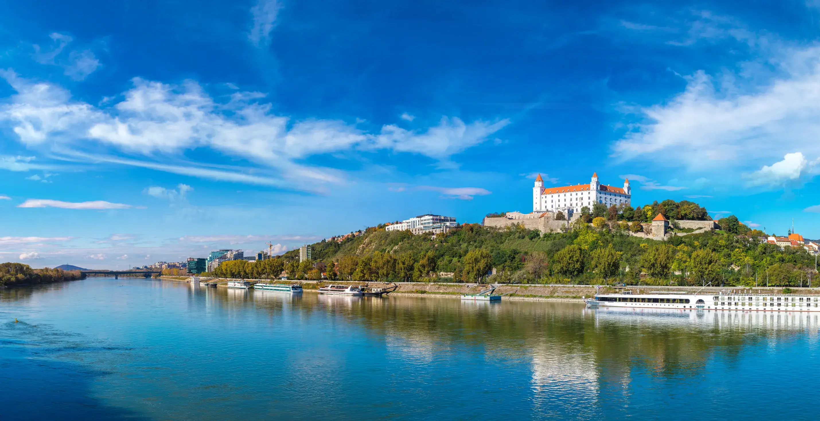 medieval castle on bratislava slovak
