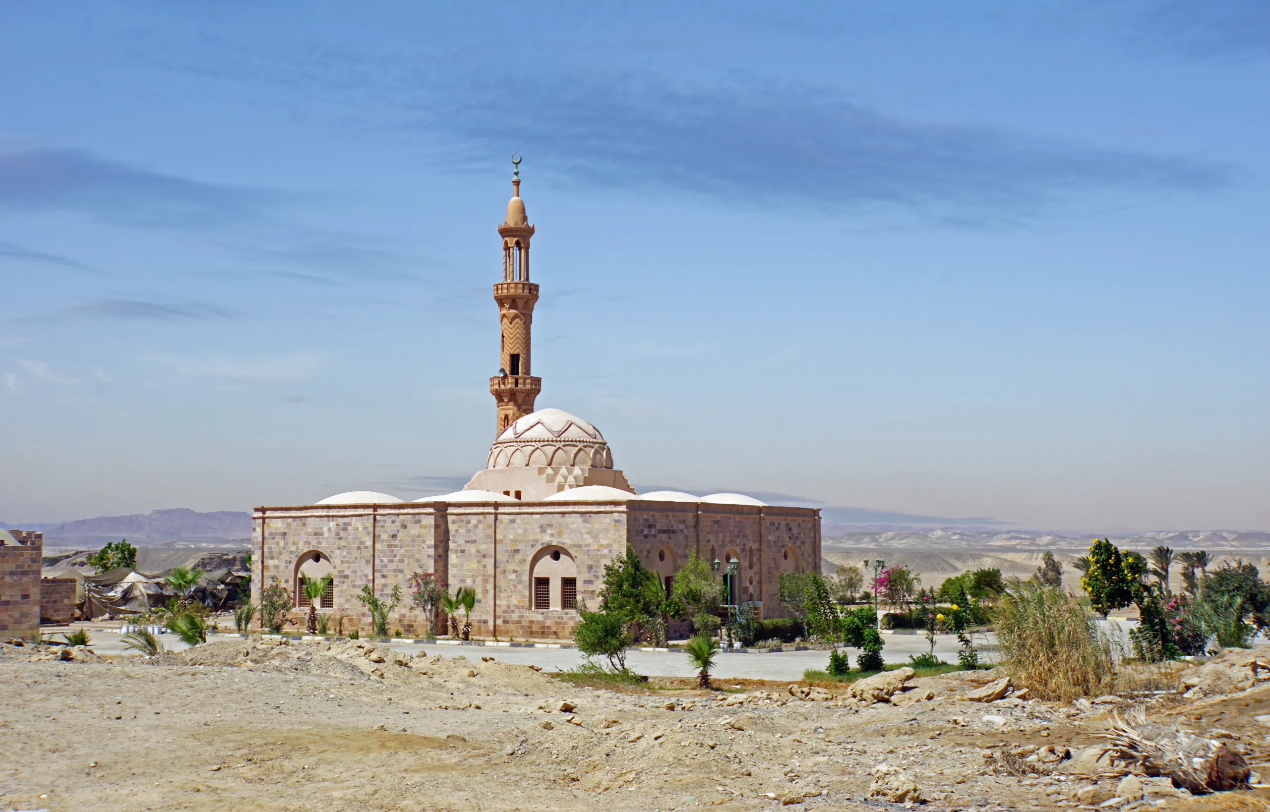 mosque egypt town of el quesir