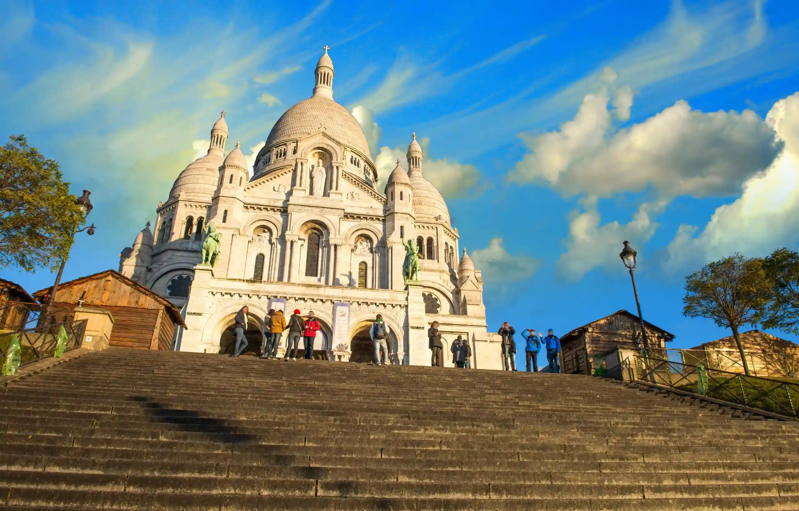 paris montmartre and sacred heart cathedra