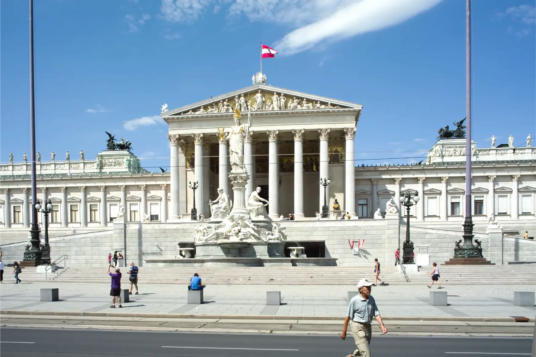 parliament building in vienna austria