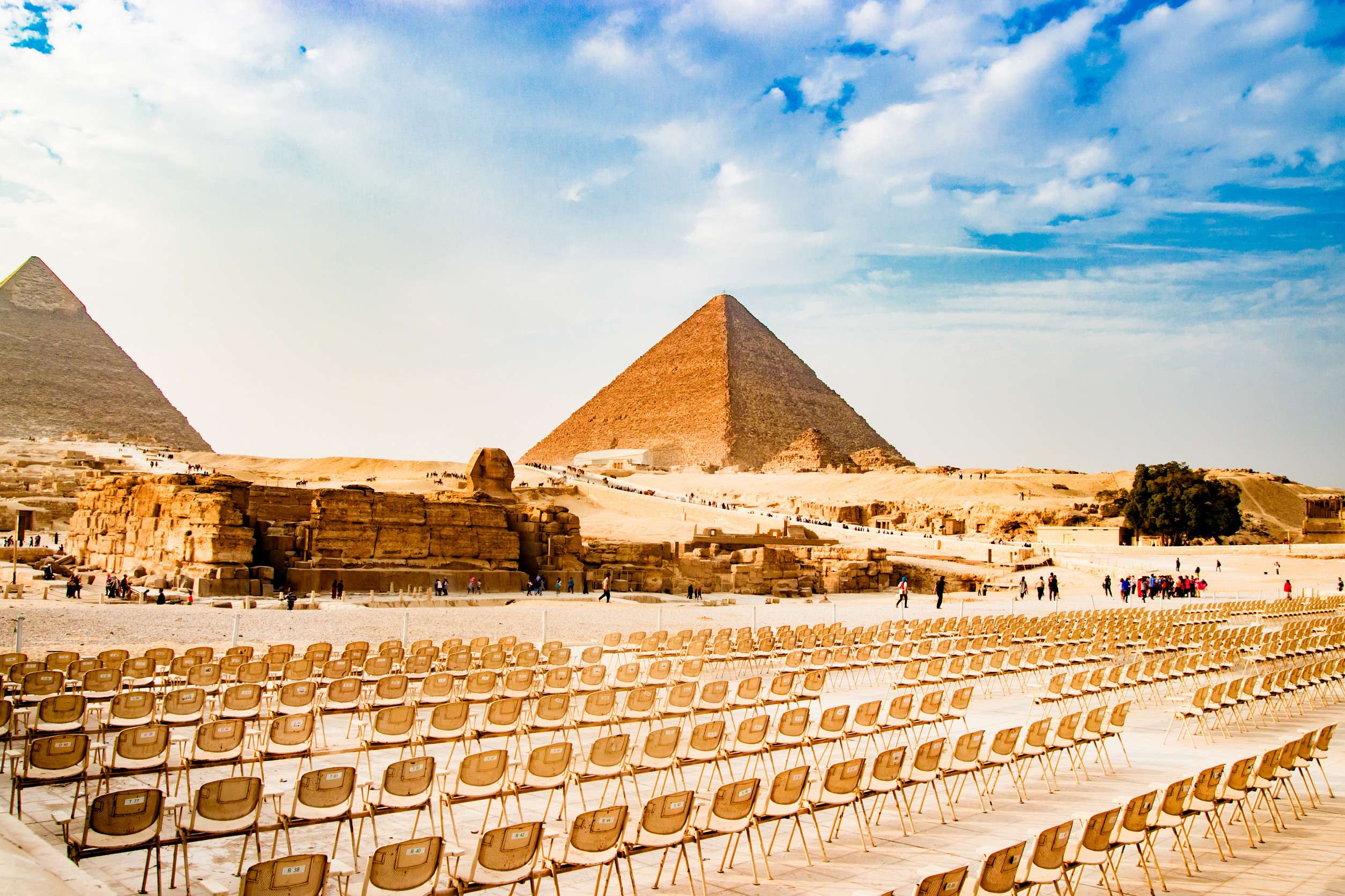 Popular Event around the Pyramids of Giza