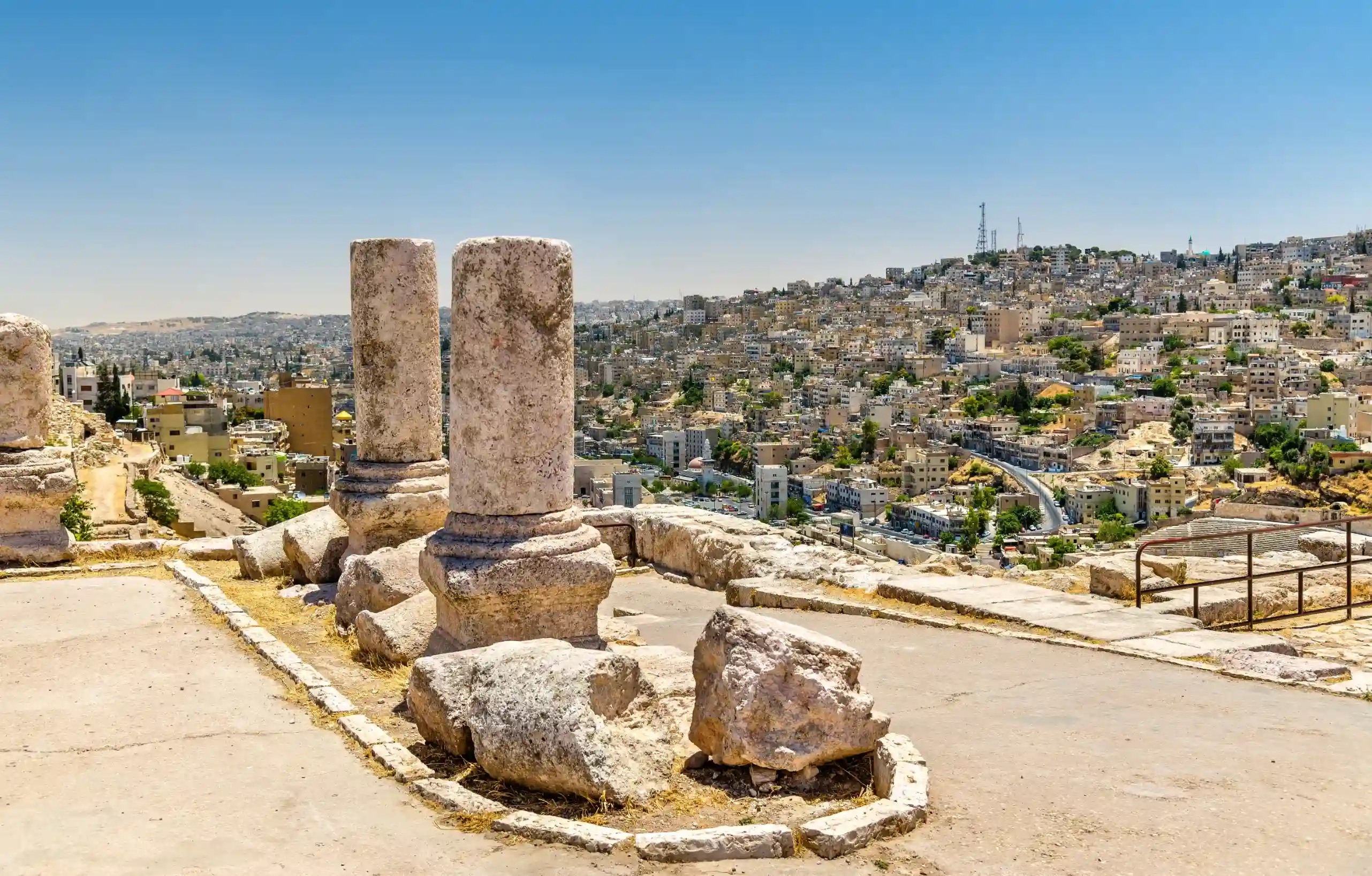 ruins of the amman citadel