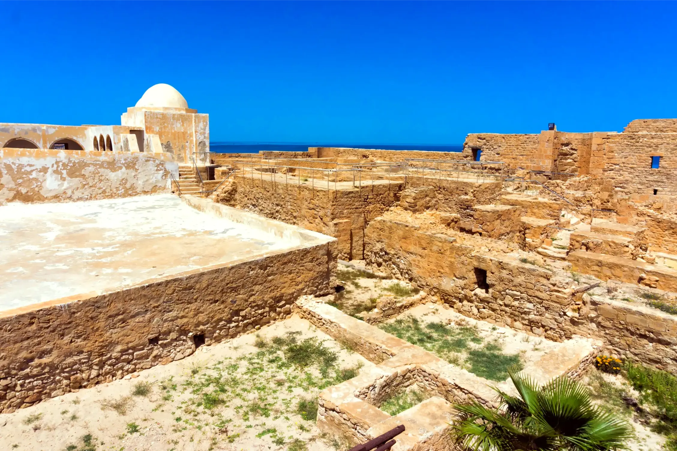 the borj el kebir castle in djerba tunisia
