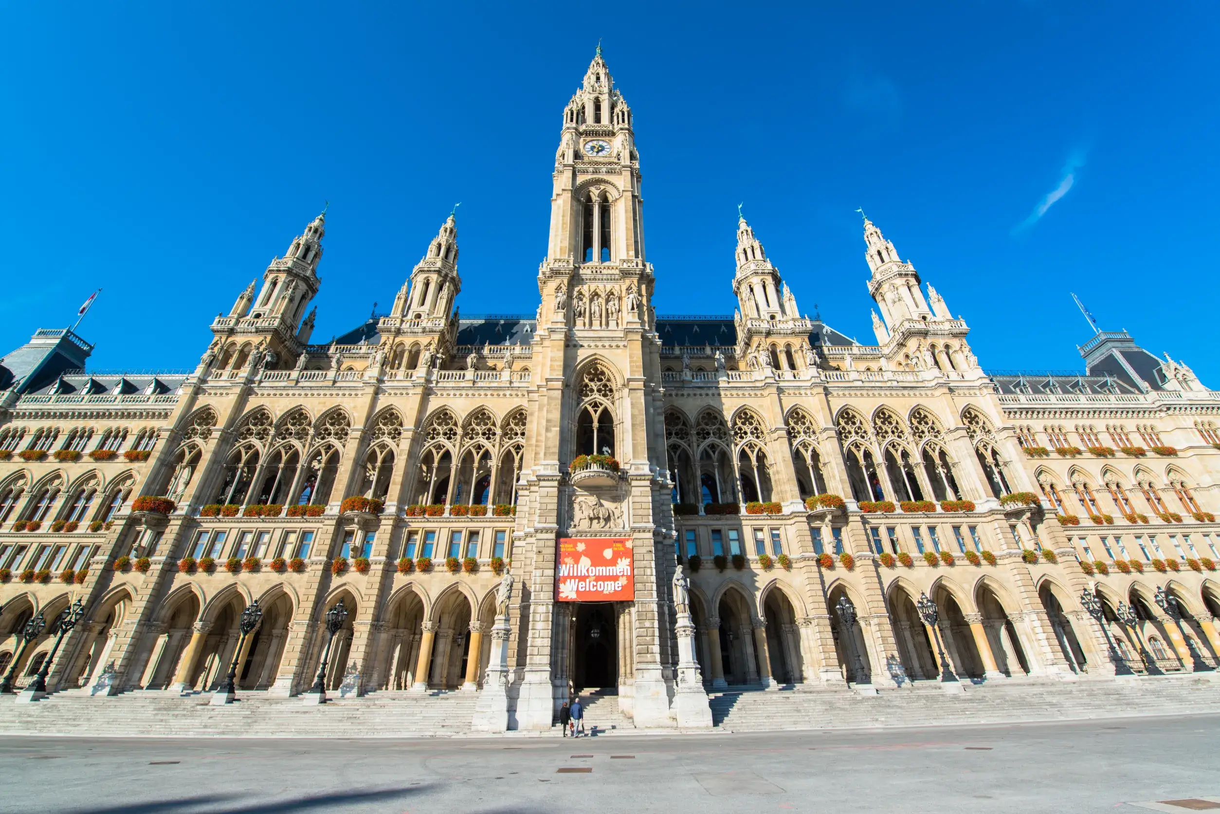 the city hall of vienna austria