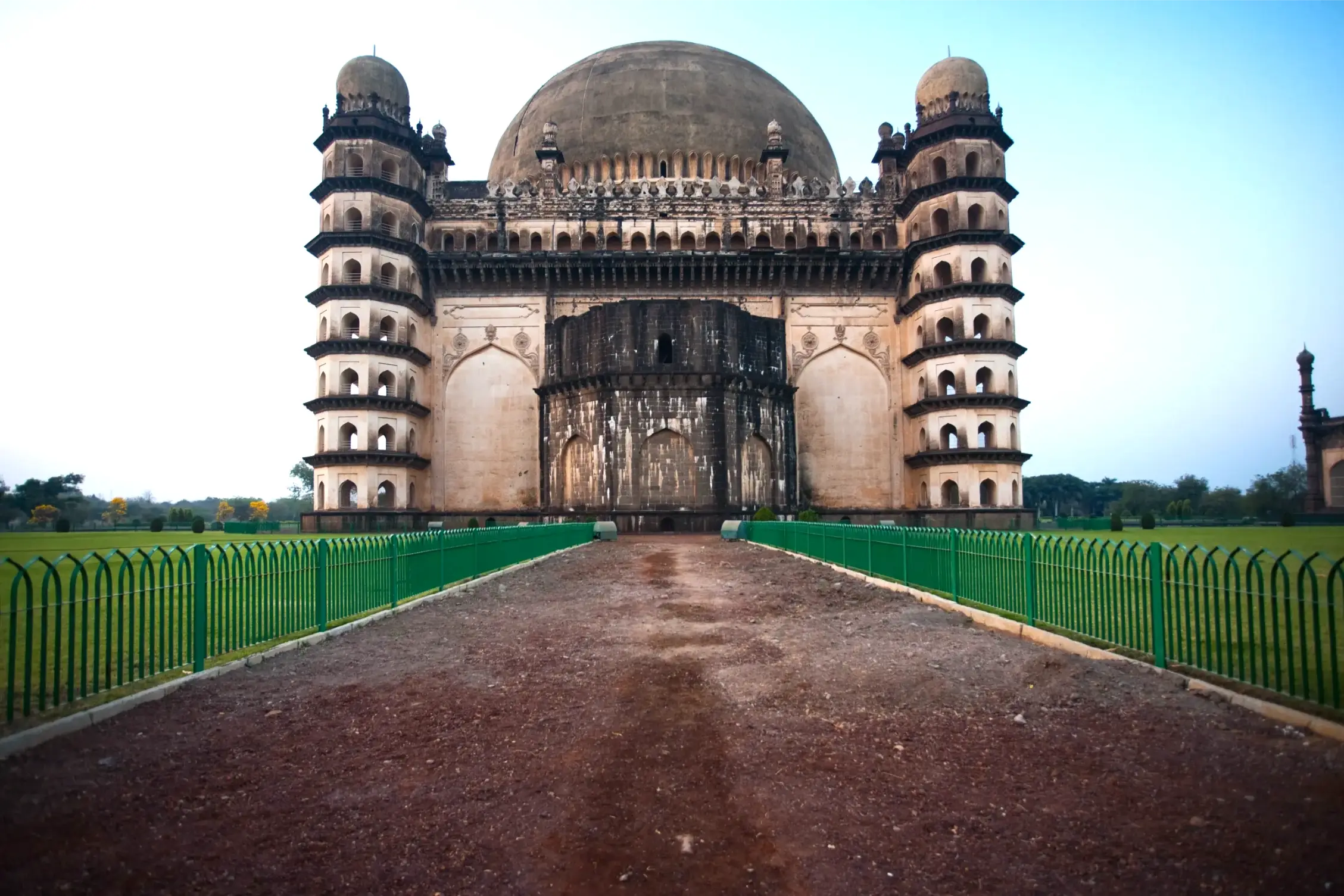 the golgumbaz mughal museum in bijapur india