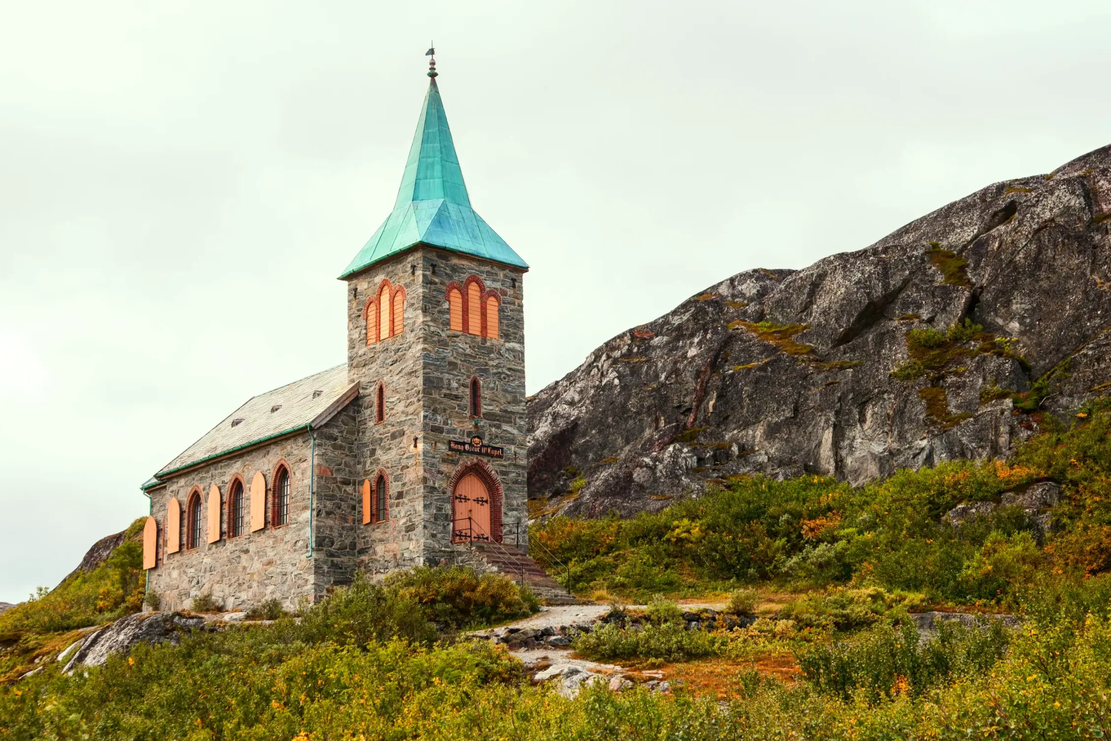 the king oscar chapel in norway