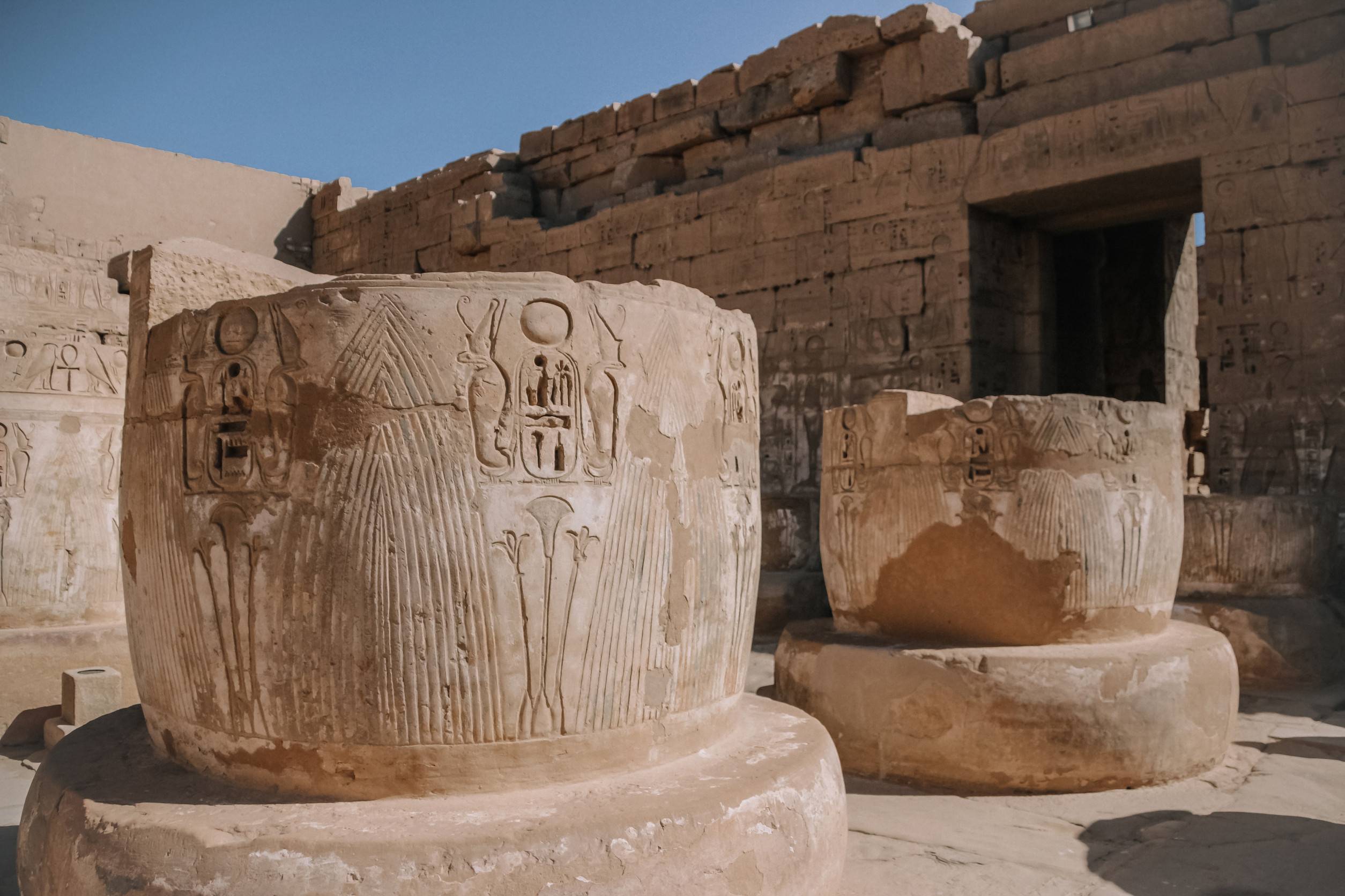 Крупнейший музей под открытым небом в Луксоре.