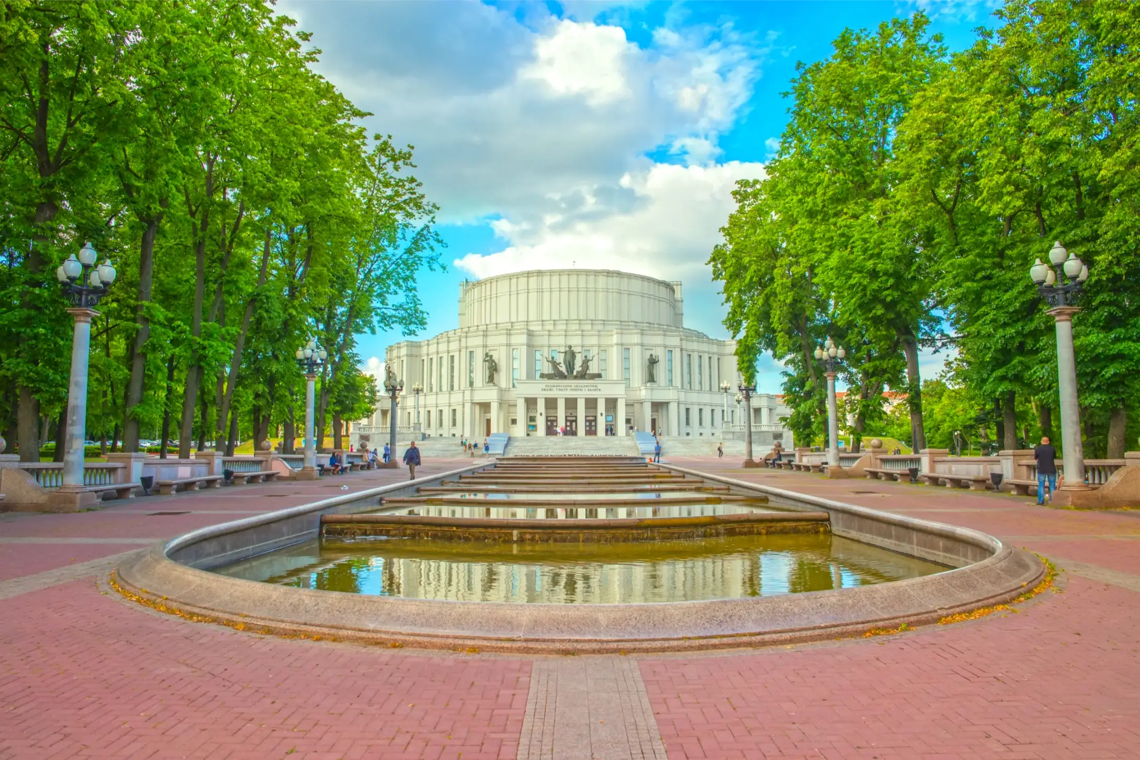 the national opera theatre in minsk belarus
