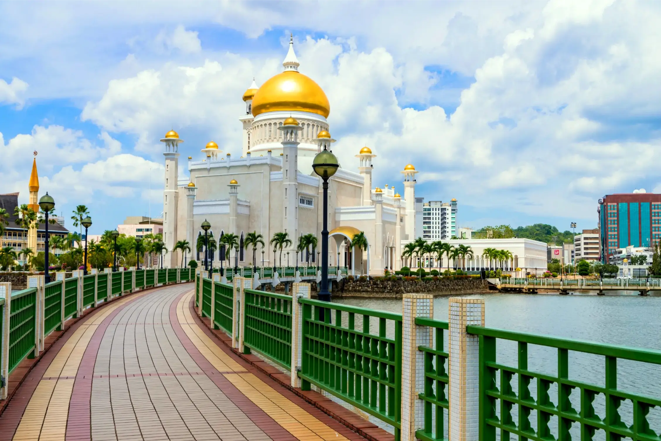 the old mosque in brunei