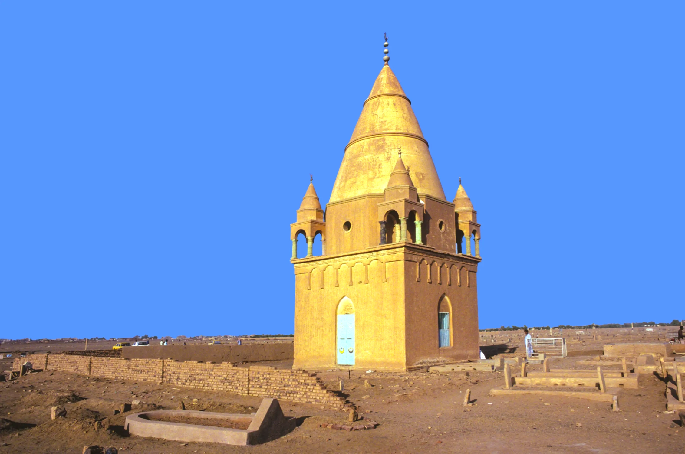 the sufi mausoleum in omdurman sudan