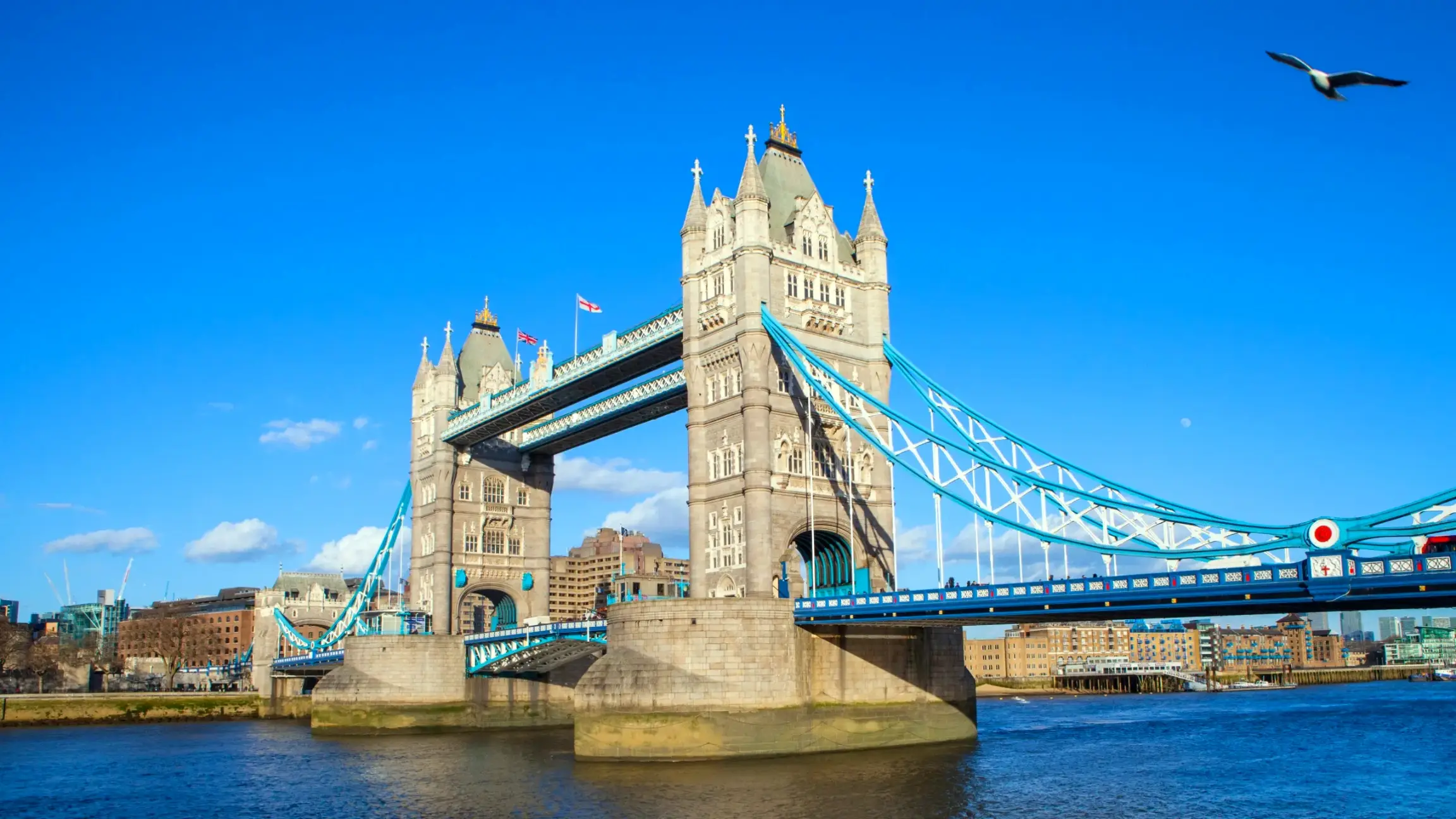 the tower bridge in london uk