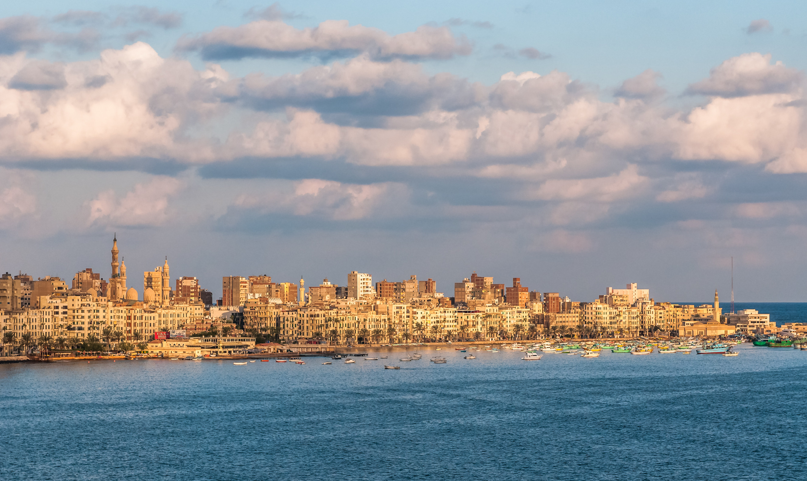 Alexandria harbor, Egypt