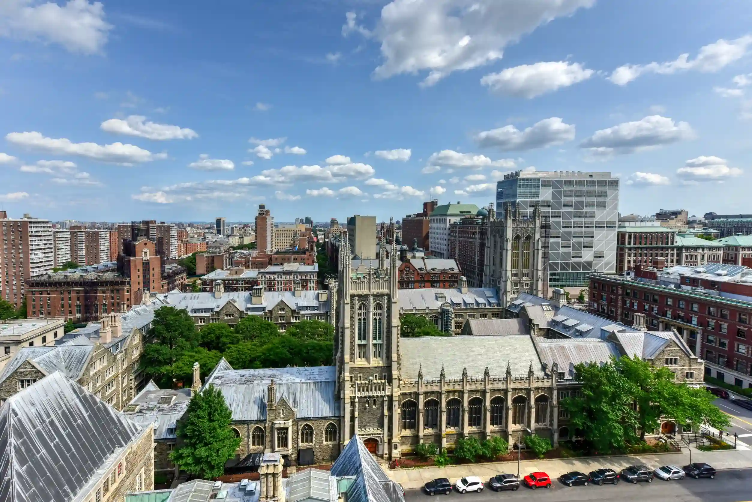 view of morningside heights in new york city